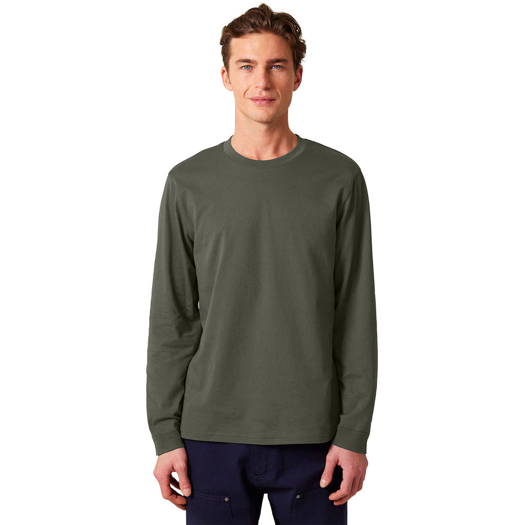Stanley/Stella Unisex Khaki Green Creator 2.0 Long Sleeve Tee