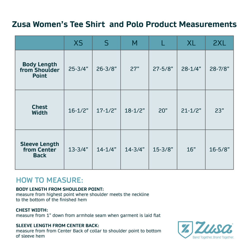 Zusa 3 Day Women's White Peachy Tee