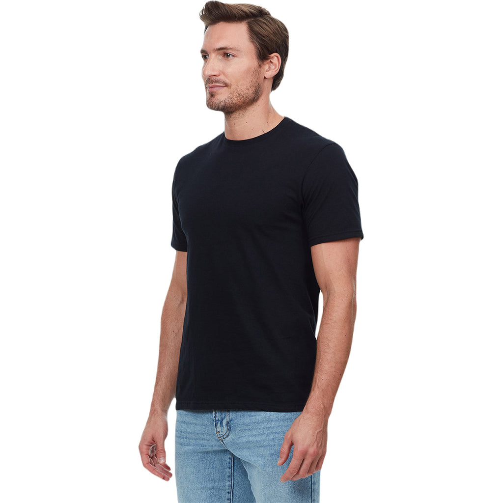 Threadfast Apparel Epic Unisex Black T-Shirt