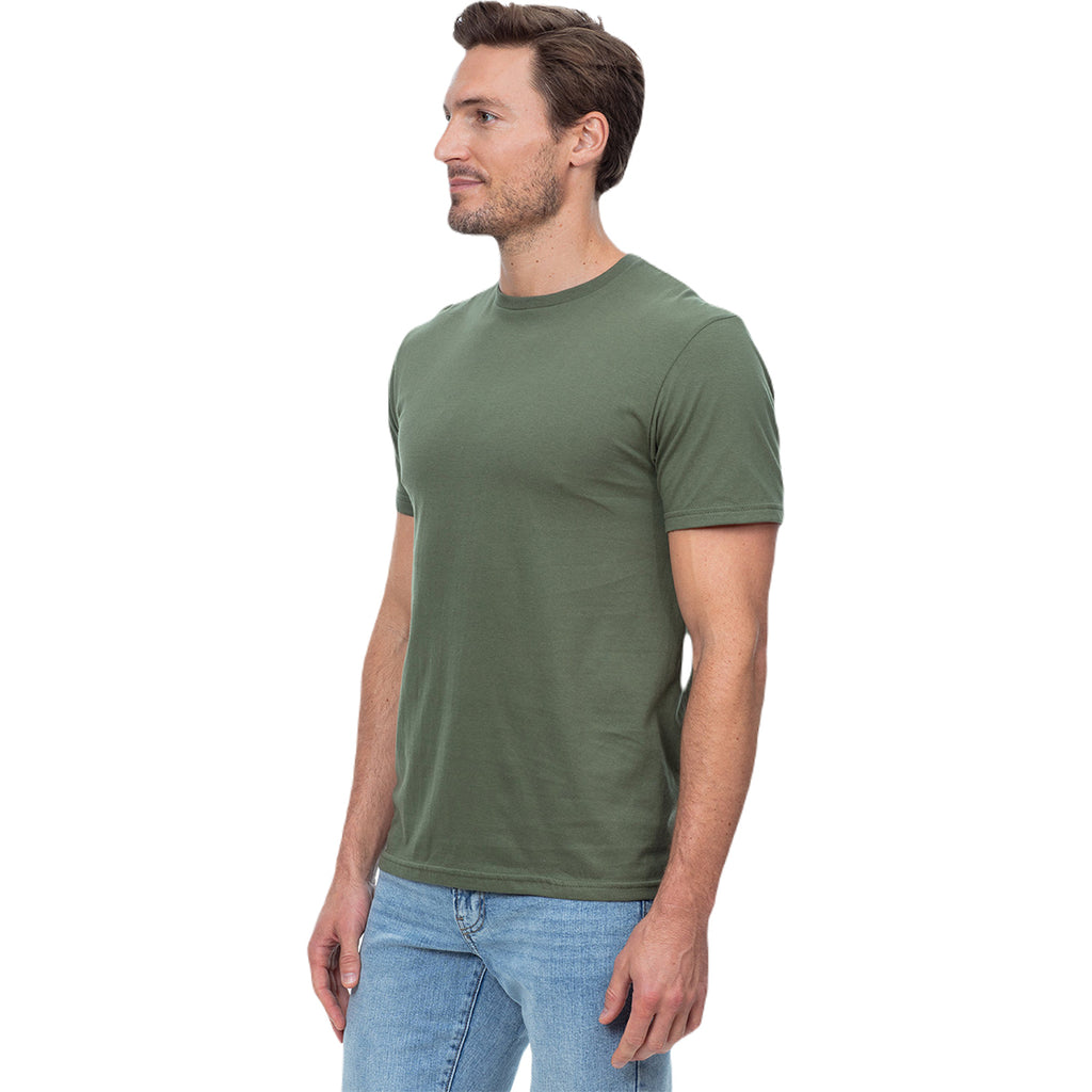 Threadfast Apparel Epic Unisex Military Green T-Shirt