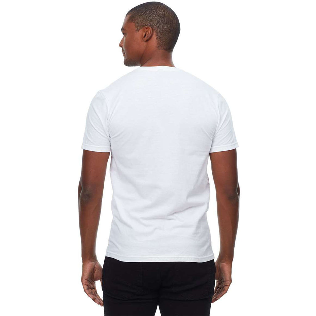 Threadfast Apparel Men's Solid White Epic CVC T-Shirt