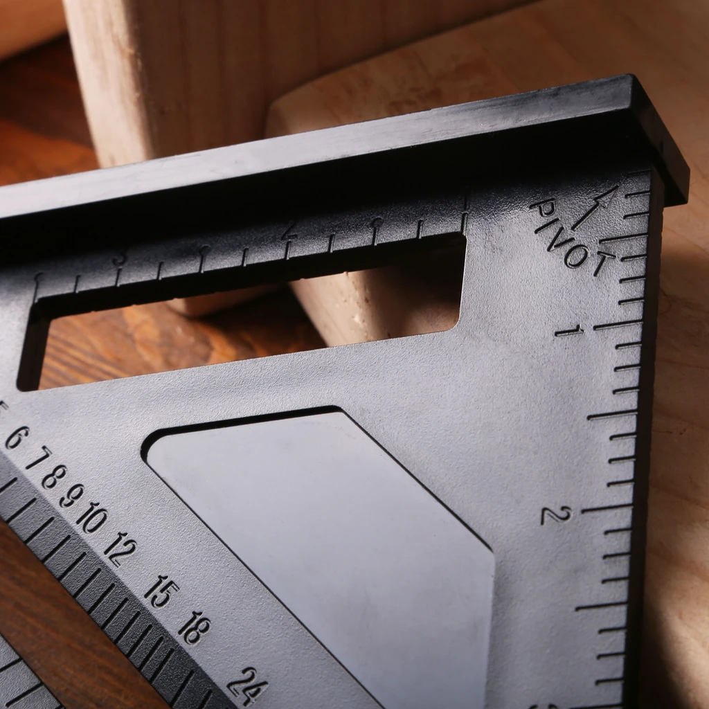 Beacon Black Work-It 7 Inch Carpenter Speed Square