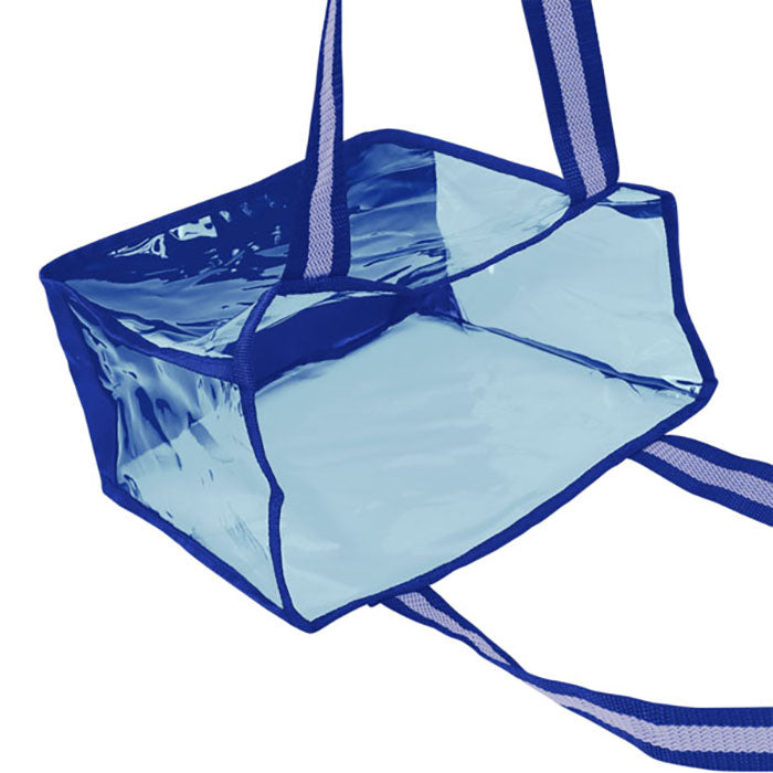 SnugZ Blue University Park Clear Tote