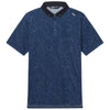 UNRL Men's Cavern Blue Tidal Polo