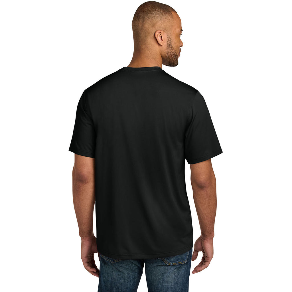 CornerStone Men's Black Tall Workwear Pro Short Sleeve Pocket Tee