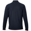 Elevate Men's Navy Palo Long Sleeve 100% Cotton Pique Polo