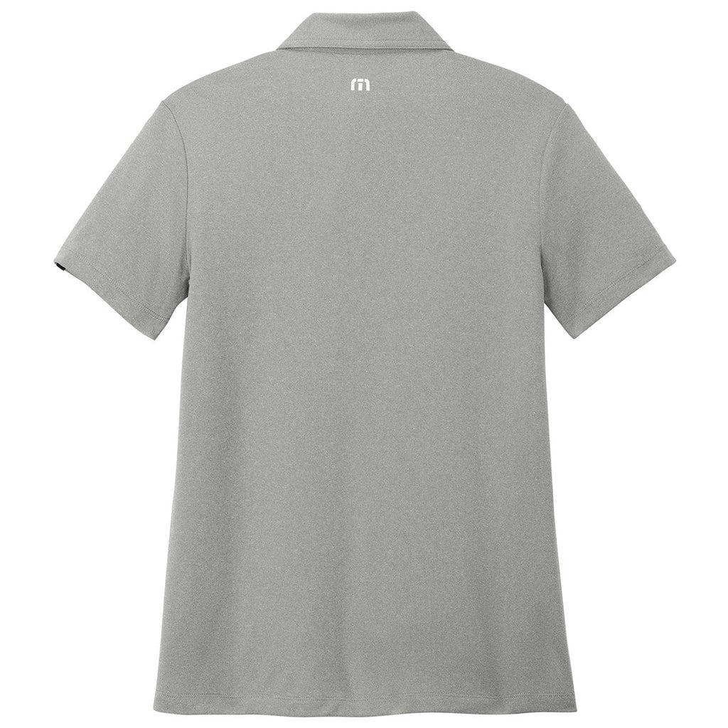 48-Hour TravisMathew Women's Quiet Shade Grey Heather Coto Performance Polo