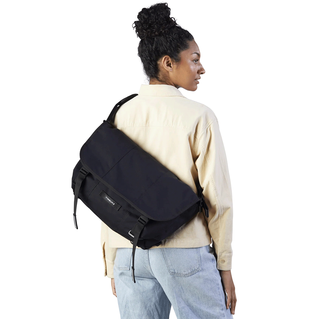 Timbuk2 Jet Black Flight Classic Messenger Bag - Medium