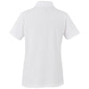 Elevate Women's White Palo Short Sleeve 100% Cotton Pique Polo