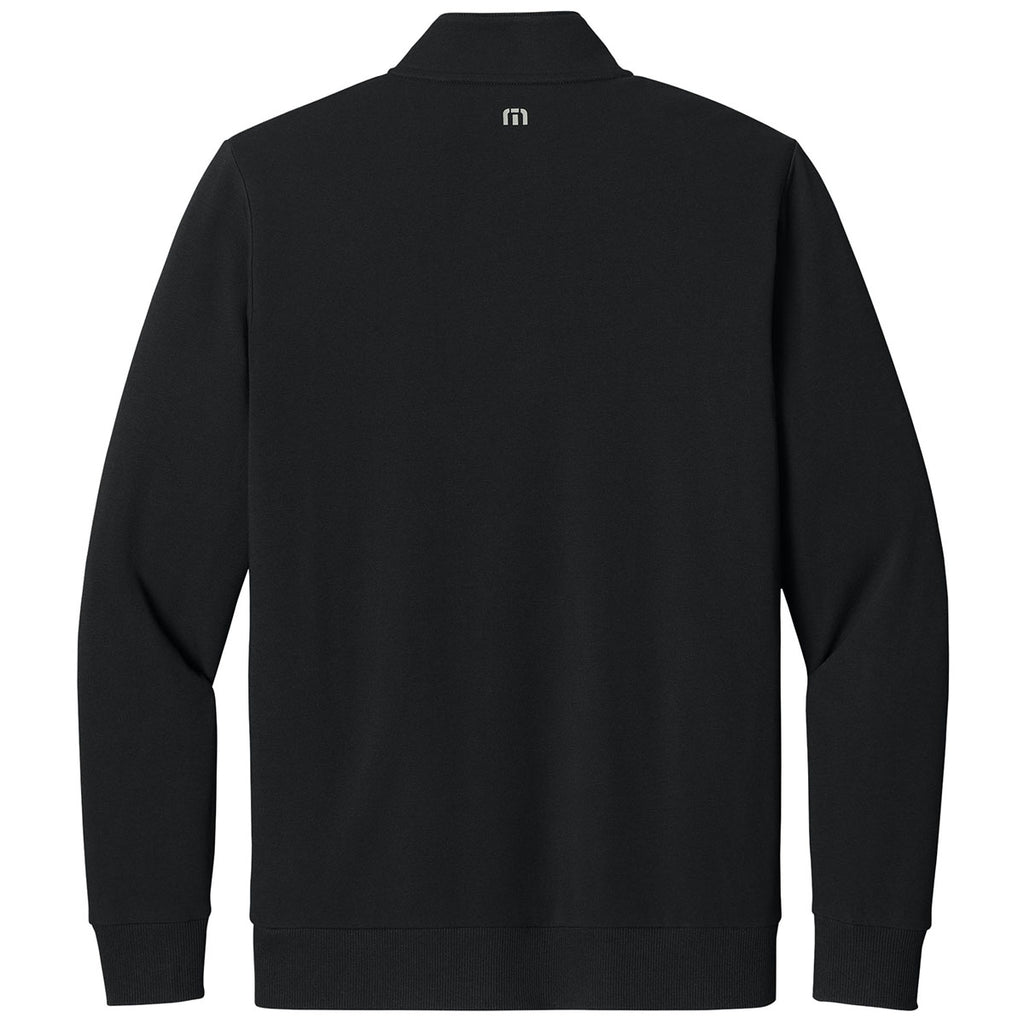 TravisMathew Men's Black Ocean Villa 1/4-Zip