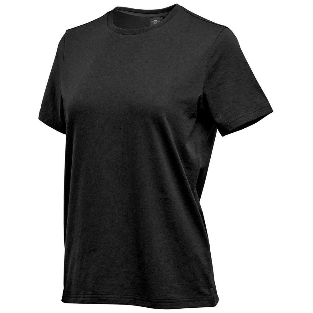 Stormtech Women's Black Oasis Short Sleeve Tee