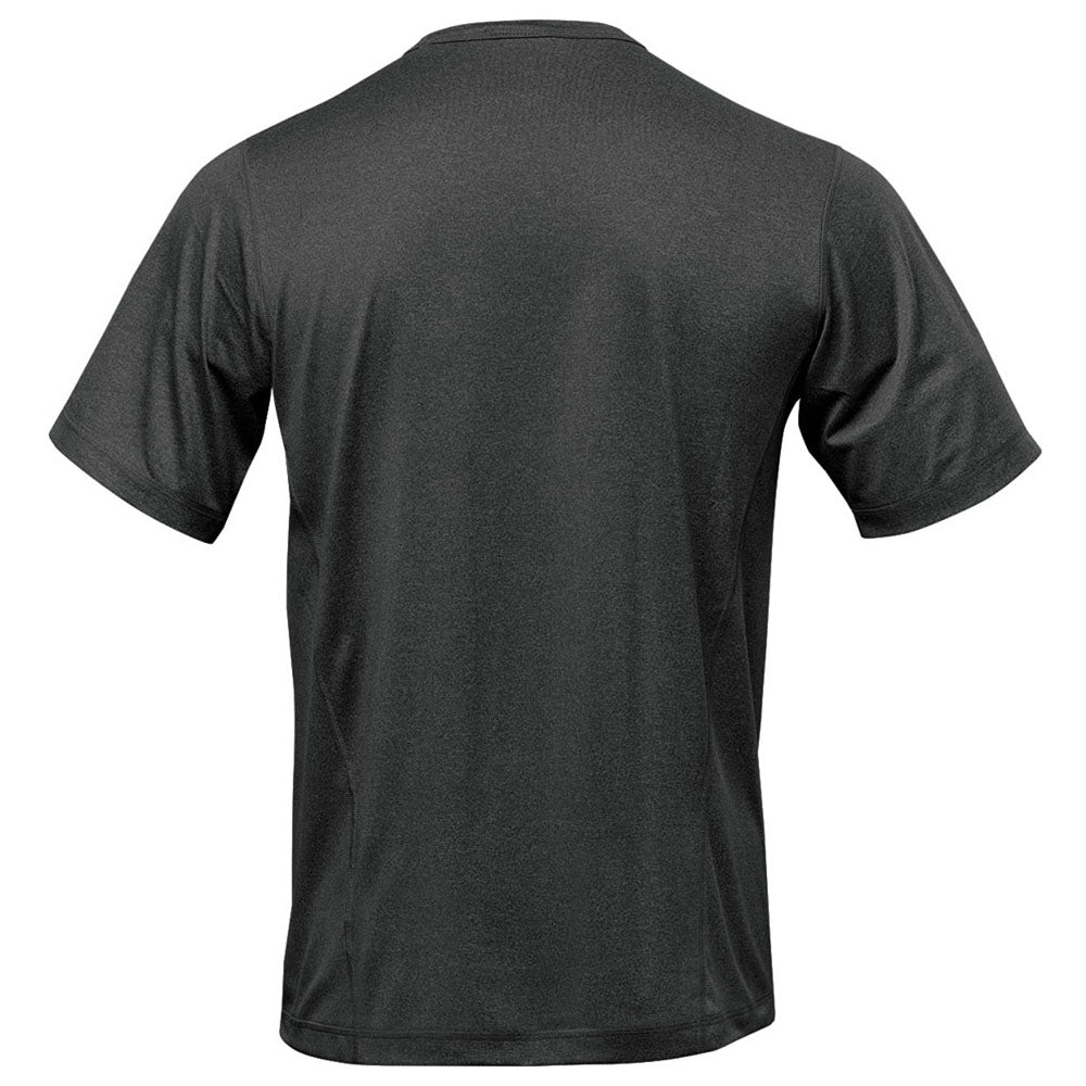 Stormtech Men's Charcoal Heather Volante H2X-DRY Short Sleeve Tee