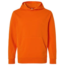Team 365 Unisex Sport Orange Squad Hooded Tech Fleece Pullover