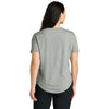 tentree Women's Hi Rise Grey Heather TreeBlend V-Neck T-Shirt