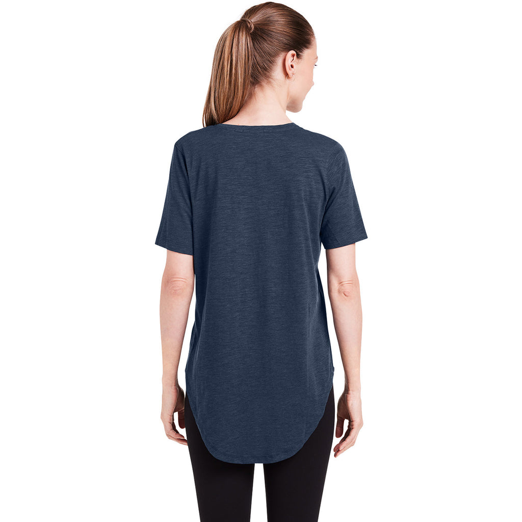 tasc Women's Classic Navy Longline T-Shirt