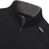 UNRL Men's Black Interlock Quarter Zip