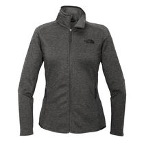 48-Hour The North Face Women's Dark Grey Heather Skyline Full-Zip Fleece Jacket