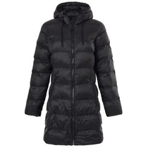 Weatherproof Women's Black Poly-Filled 3/4 Length Coat