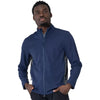 Levelwear Men's Navy/Charcoal Harrington Jacket
