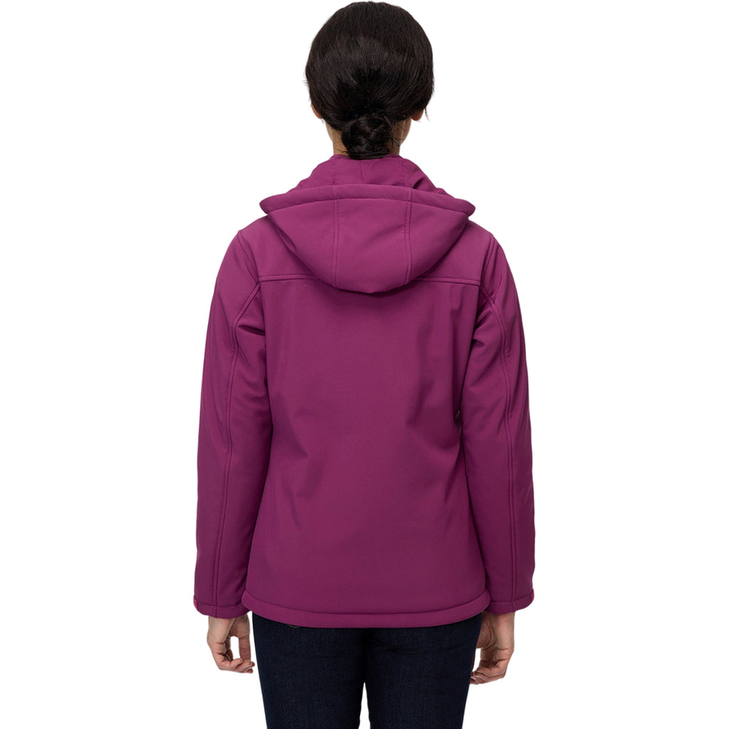 Ororo Women's Purple 5-Zone Heated Jacket