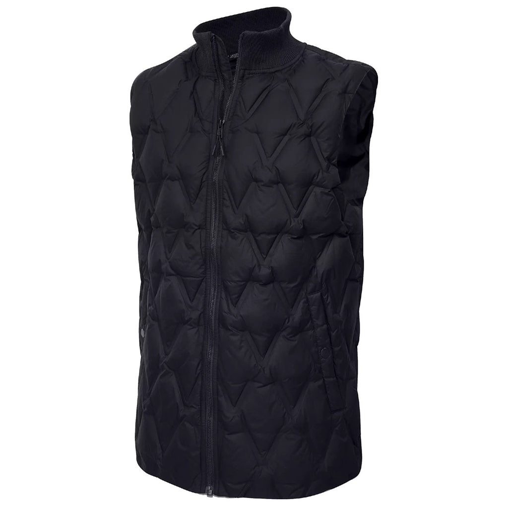 Levelwear Men's Black Loft Quilted Vest