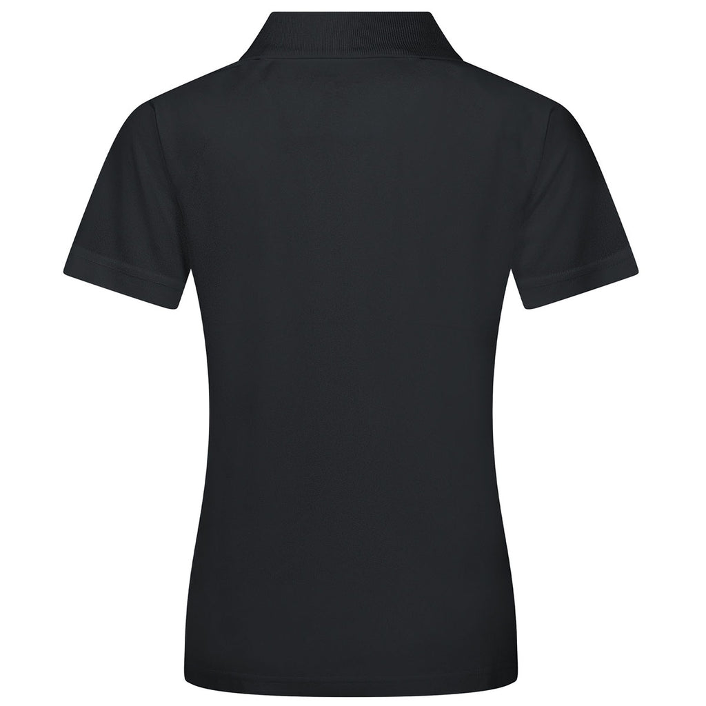 Levelwear Women's Black Balance Polo
