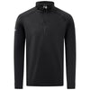 Levelwear Men's Black Calibre Recycled Quarter Zip