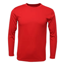 BAW Men's Red Xtreme Tek Long Sleeve Shirt