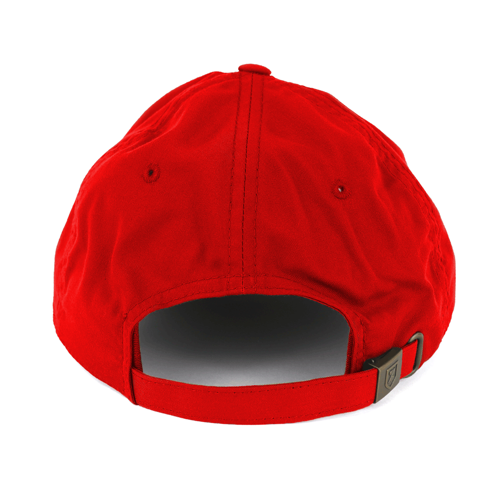 48-Hour Zusa Red Staycationer Dad Cap