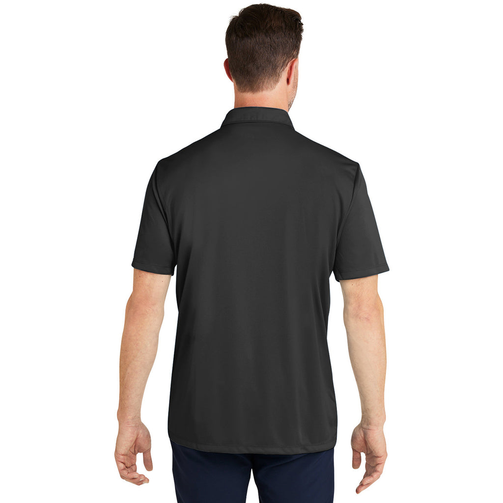 HUK Men's Black Pursuit Performance Polo