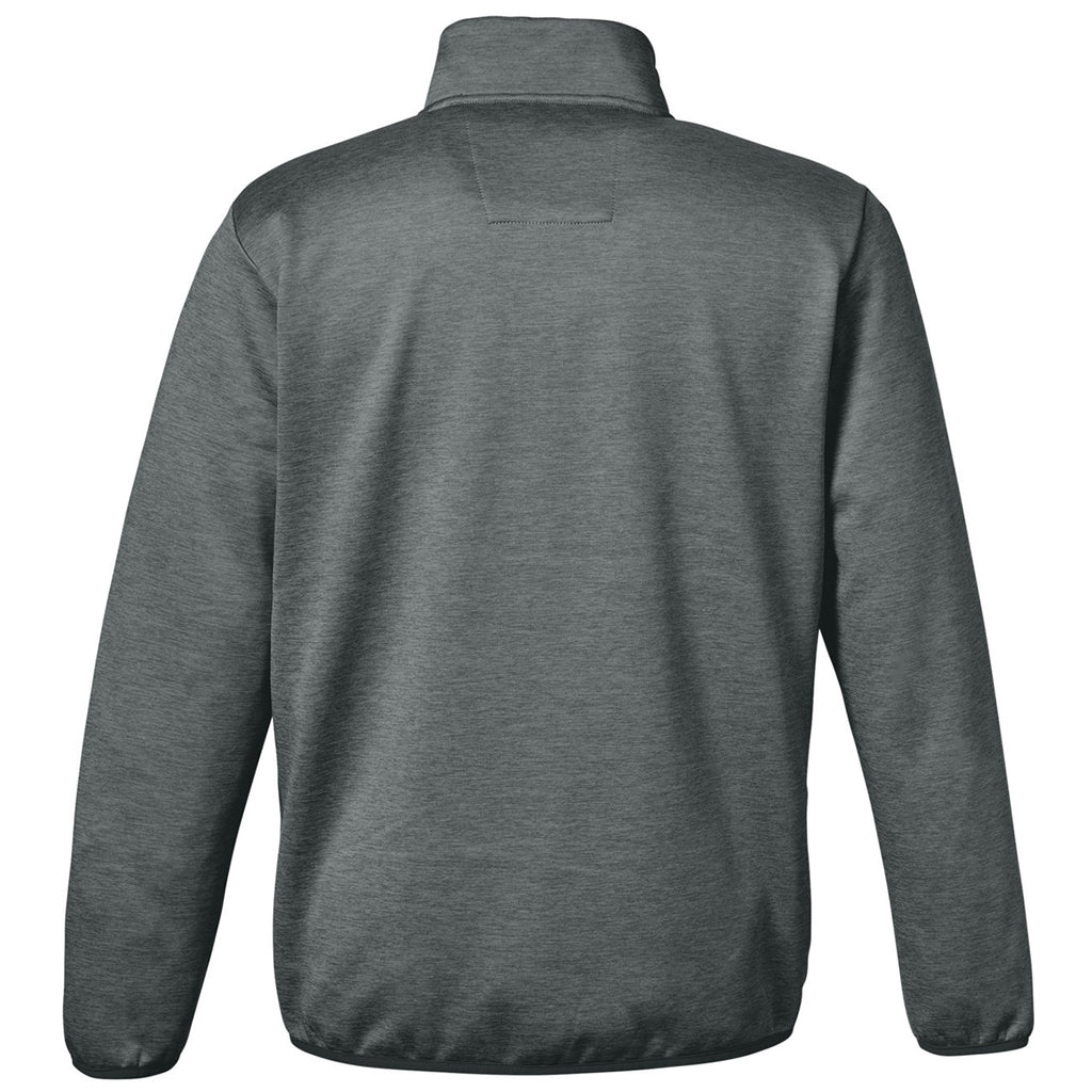 HUK Men's Volcanic Ash Heather Cold Front Quarter-Zip