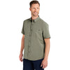 HUK Men's Moss Kona Solid Short Sleeve Shirt