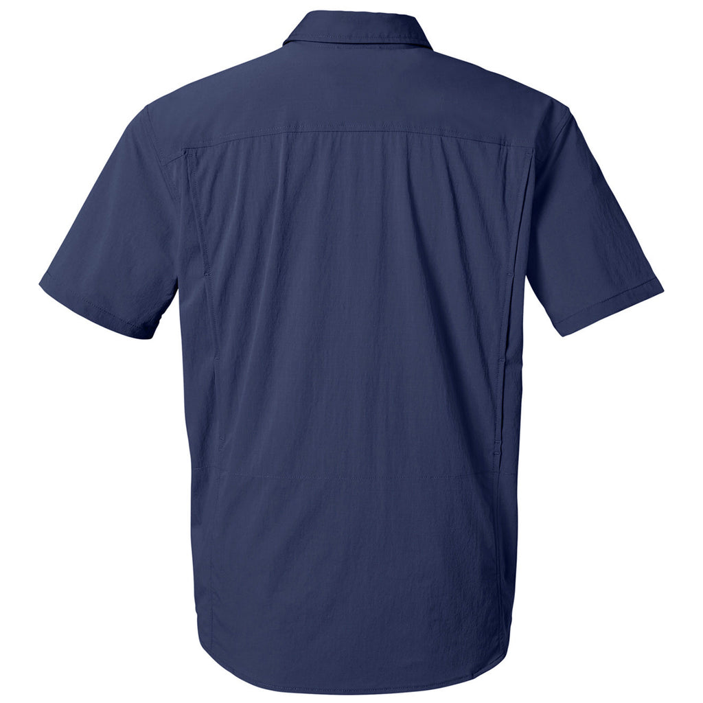 HUK Men's Naval Academy Creekbed Short Sleeve Shirt