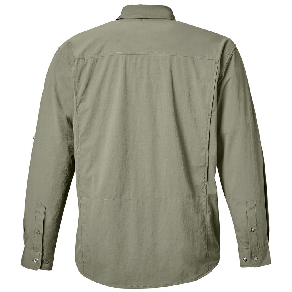 HUK Men's Moss Creekbed Long Sleeve Shirt