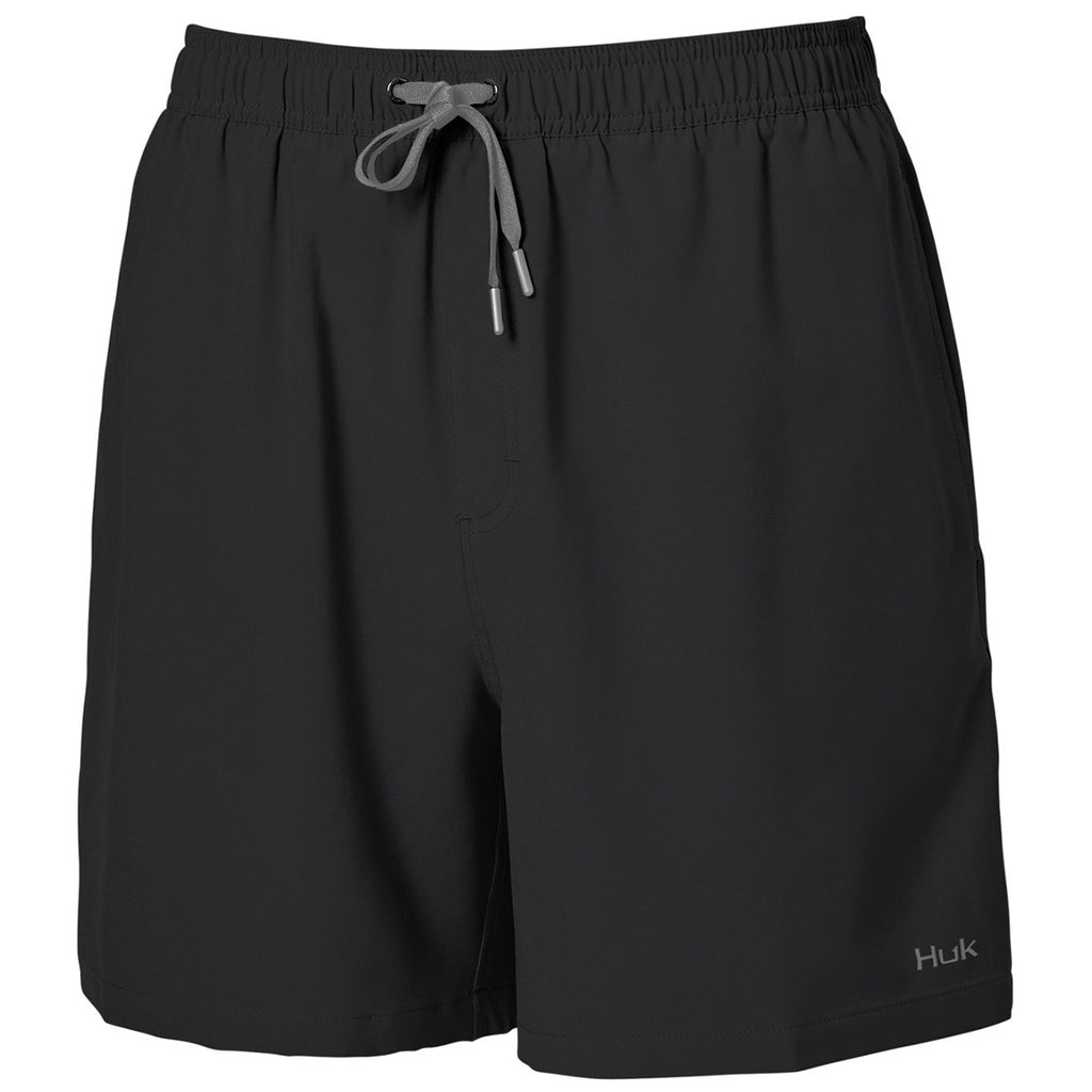 HUK Men's Black Pursuit Volley Short