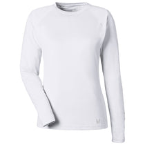 HUK Women's White Pursuit Long-Sleeve T-Shirt