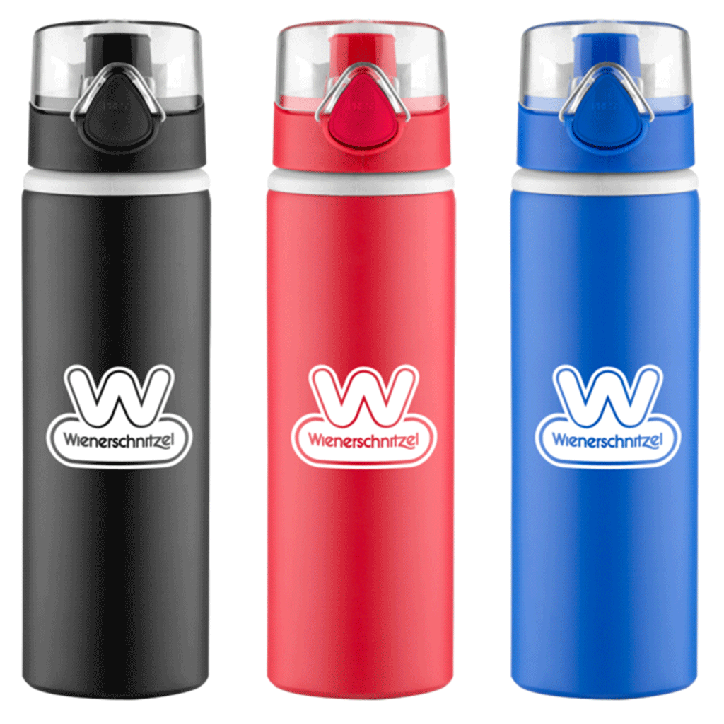 SnugZ Red Hermosa Aluminum Water Bottle 27 oz.