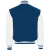 Holloway Dark Royal/White Varsity Jacket