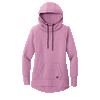 New Era Women's Lilac Heather Tri-Blend Fleece Pullover Hoodie