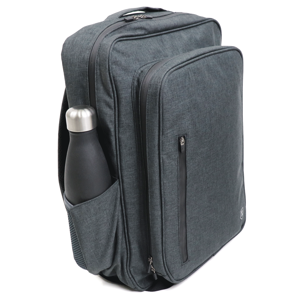 48-Hour Zusa Black Heather Structured Transit Pack