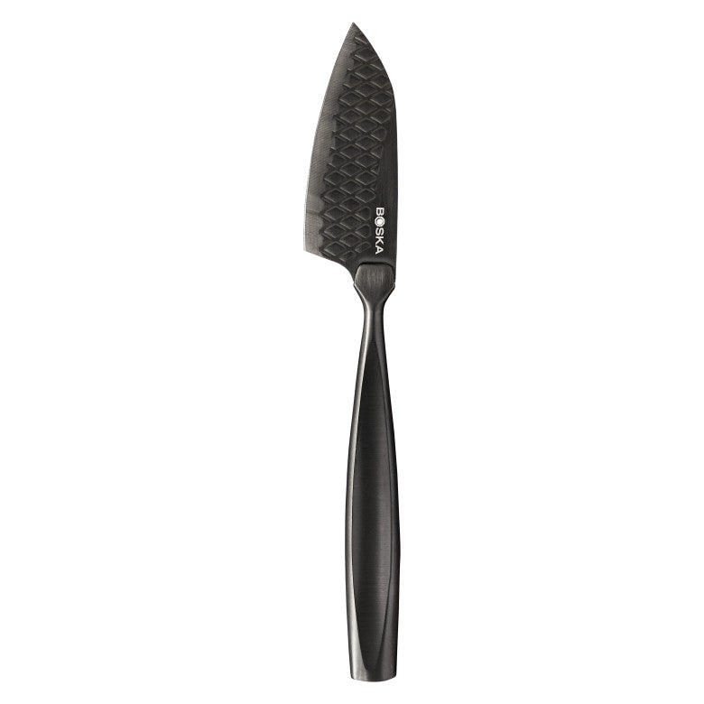 BOSKA Black Cheese Knife Set Monaco+ Dark