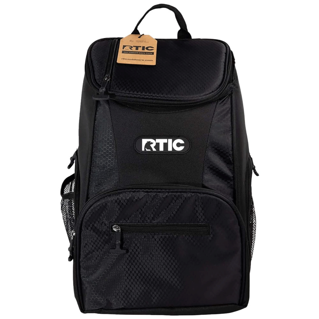 RTIC Black Lightweight Backpack Cooler - 15 Can