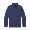 UNRL Men's Harbor Blue Interlock Quarter Zip