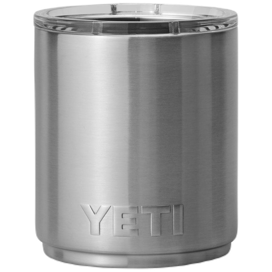 YETI Stainless Rambler 10 oz Stackable Lowball 2.0 with Durasip Ceramic Lining