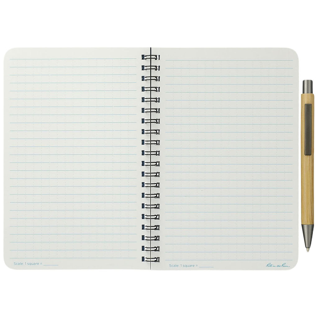 Rite in the Rain Blue 4.6" x 7" Side Spiral Notebook