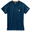 Carhartt Men's Light Huron Heather Force Cotton Short Sleeve T-Shirt