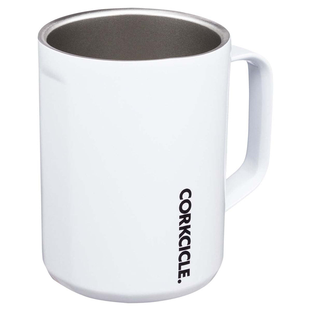 48-Hour Corkcicle White 16 oz. Coffee Mug