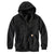 Carhartt Men's Black Rain Defender Paxton Heavyweight Hooded Zip Mock Sweatshirt