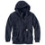 Carhartt Men's New Navy Rain Defender Paxton Heavyweight Hooded Zip Mock Sweatshirt