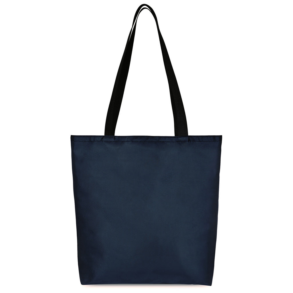 Gemline Navy Renew rPET Packable Shopper